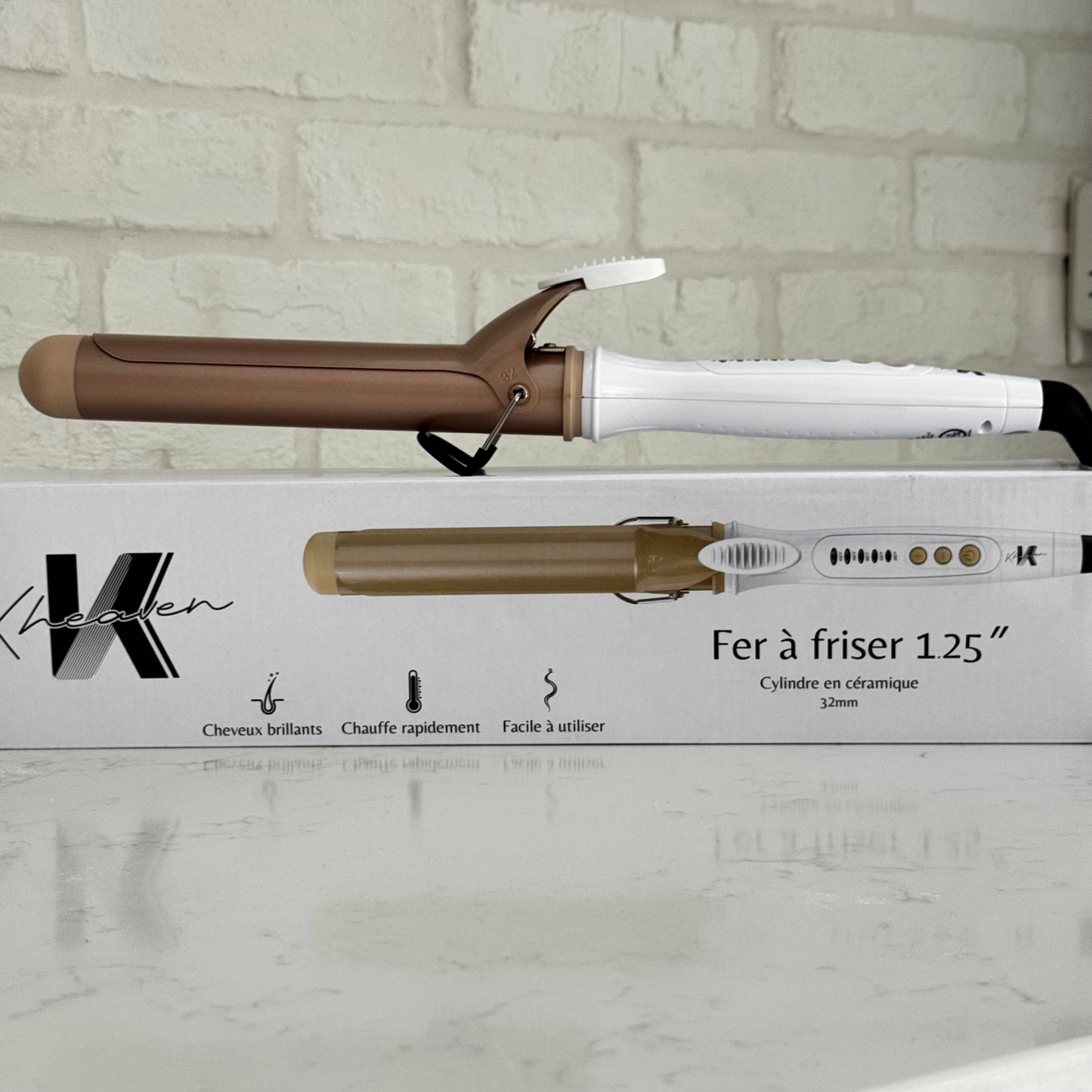 Fer à friser Kheaven 1.25 pouces
