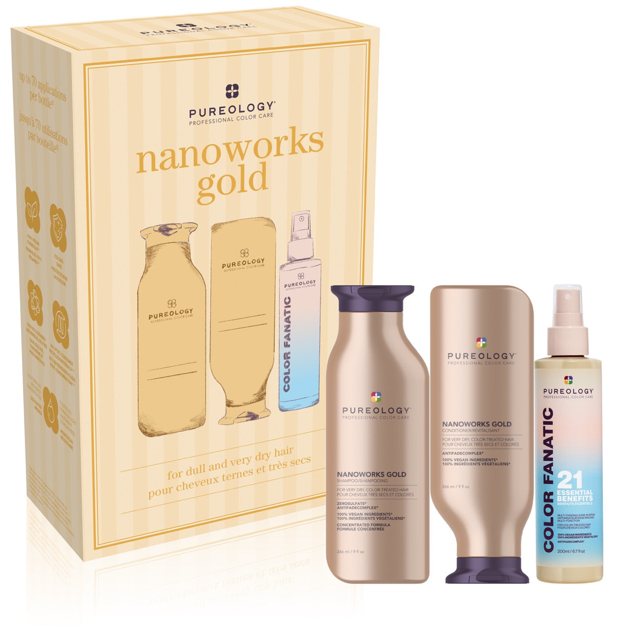 NANOWORKS GOLD PUREOLOGY COFFRET DES FÊTES