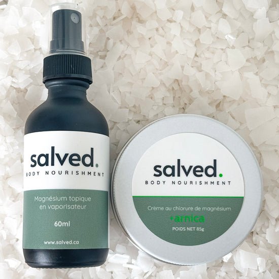 Duo – Crème de magnésium + Vaporisateur topique