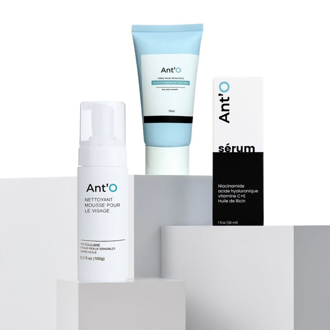 Trio Ant'O –  confort pour peau sèche à normale