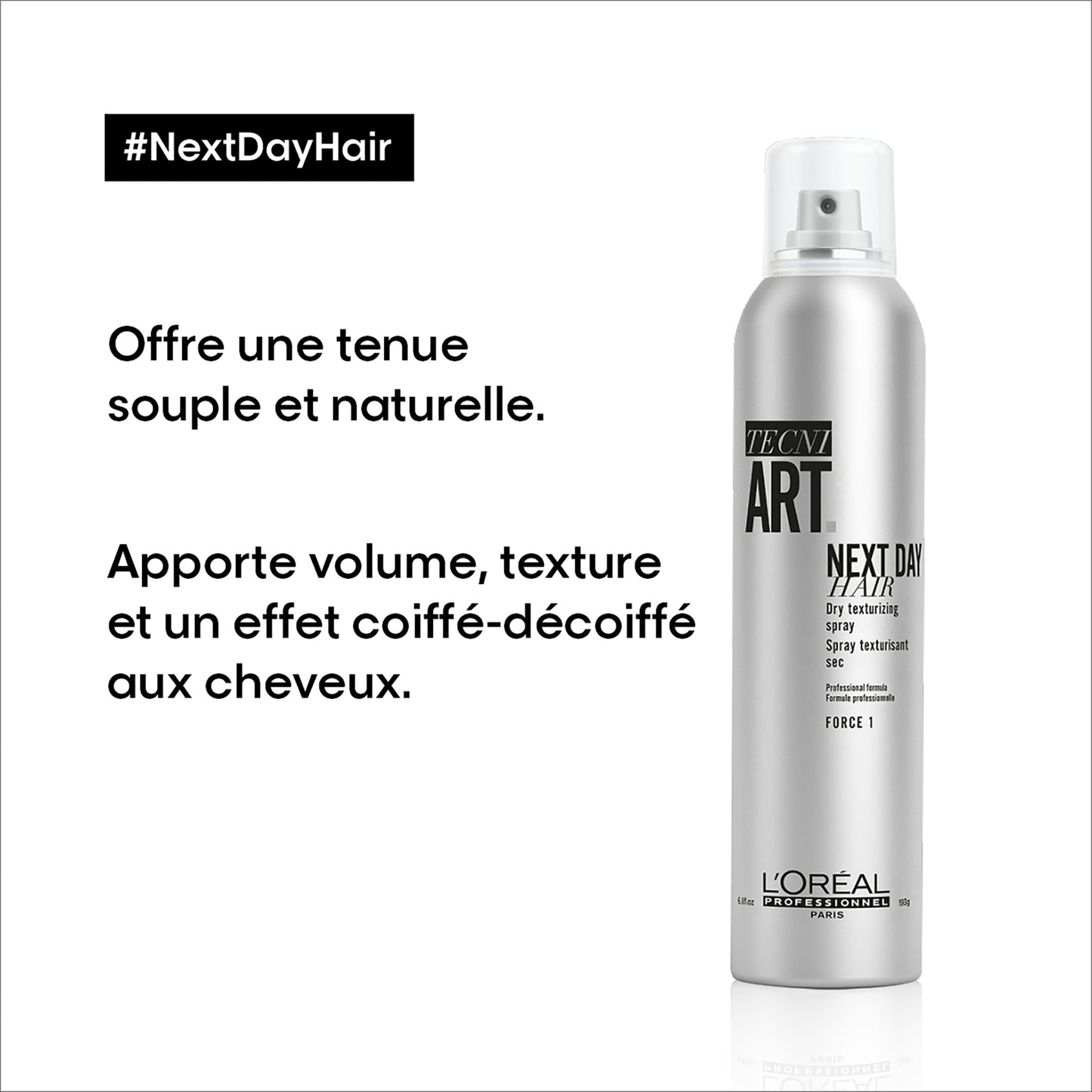 TECNI.ART NEXT DAY HAIR - SPRAY DE FINITION SEC