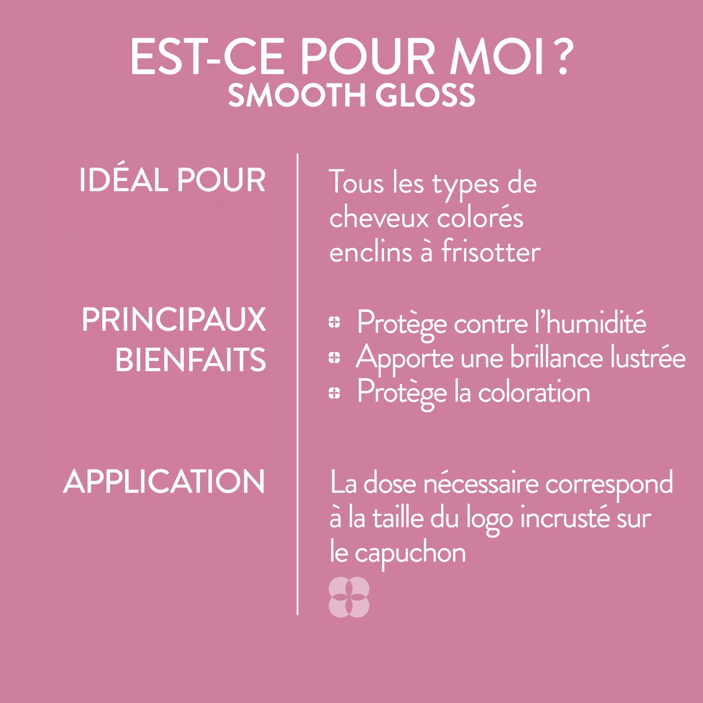 Nouveauté* Masque Smooth Gloss