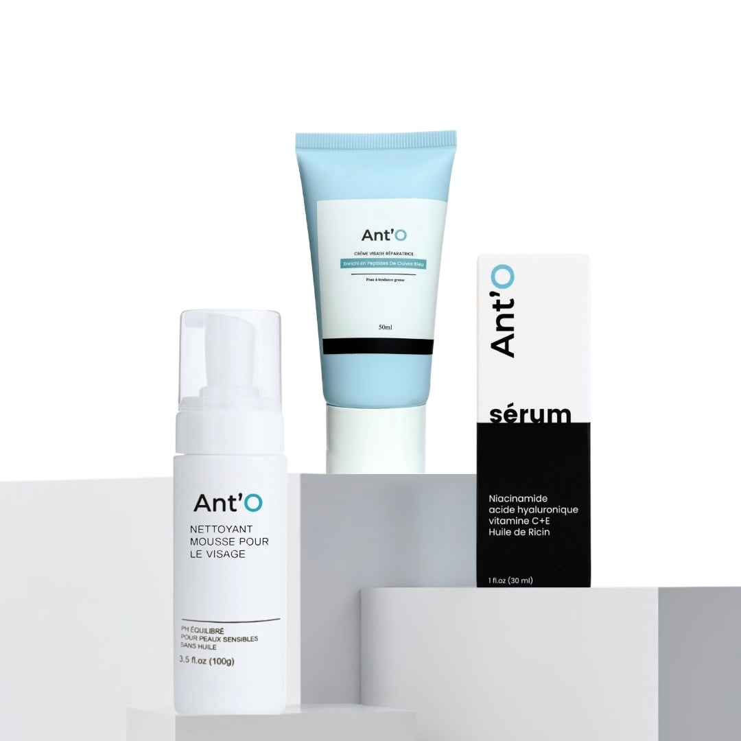 Trio Ant'O –  confort pour peau tendance grasse