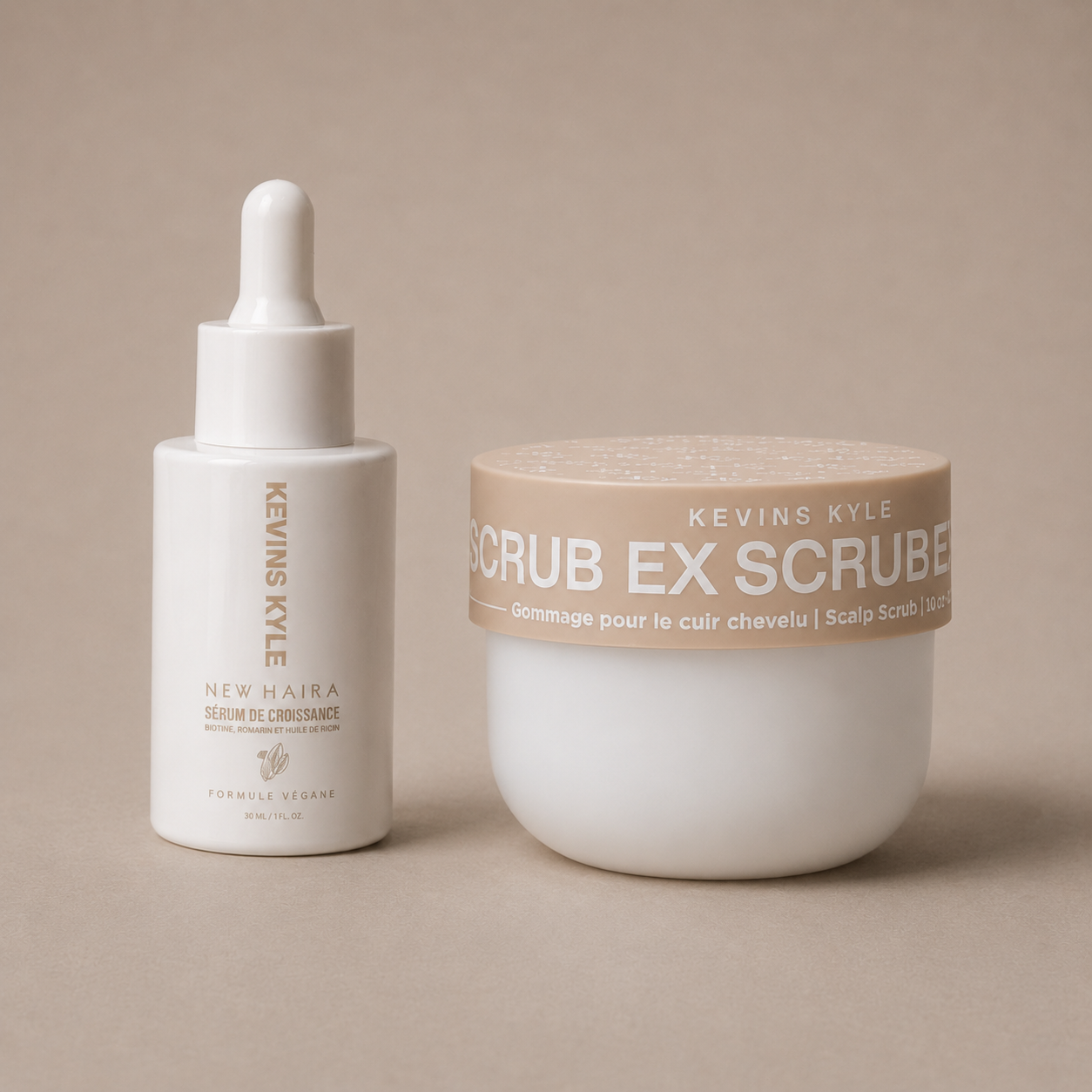 DUO CUIR CHEVELU SCRUB EX ET NEW HAIRA