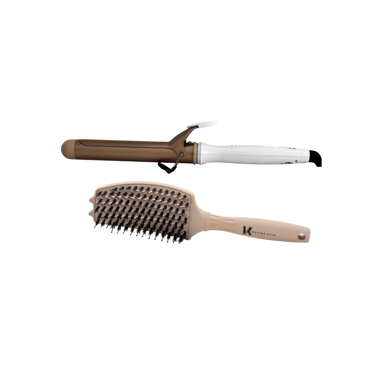 Duo fer à friser 1.25 et brosse démêlante