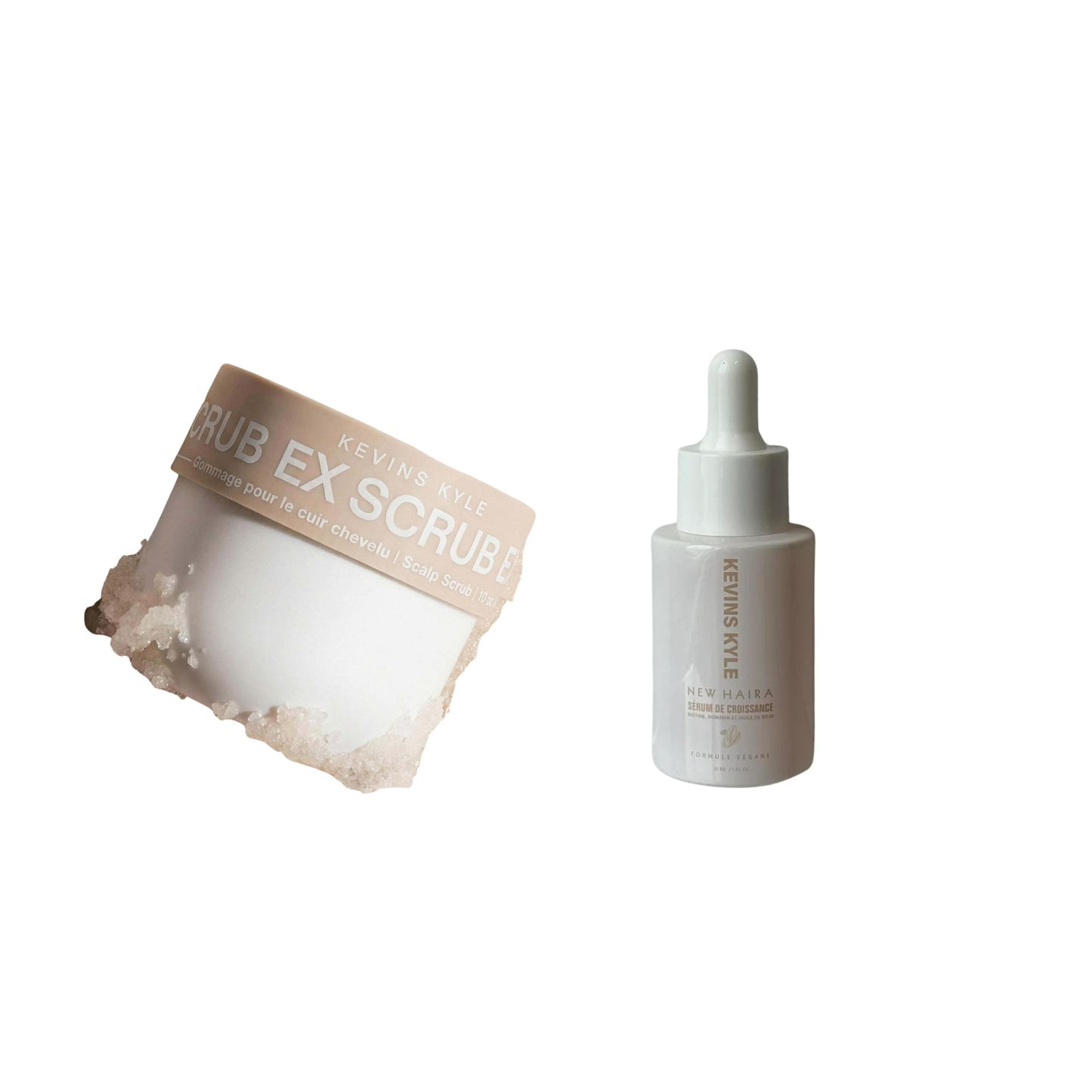 DUO CUIR CHEVELU SCRUB EX ET NEW HAIRA