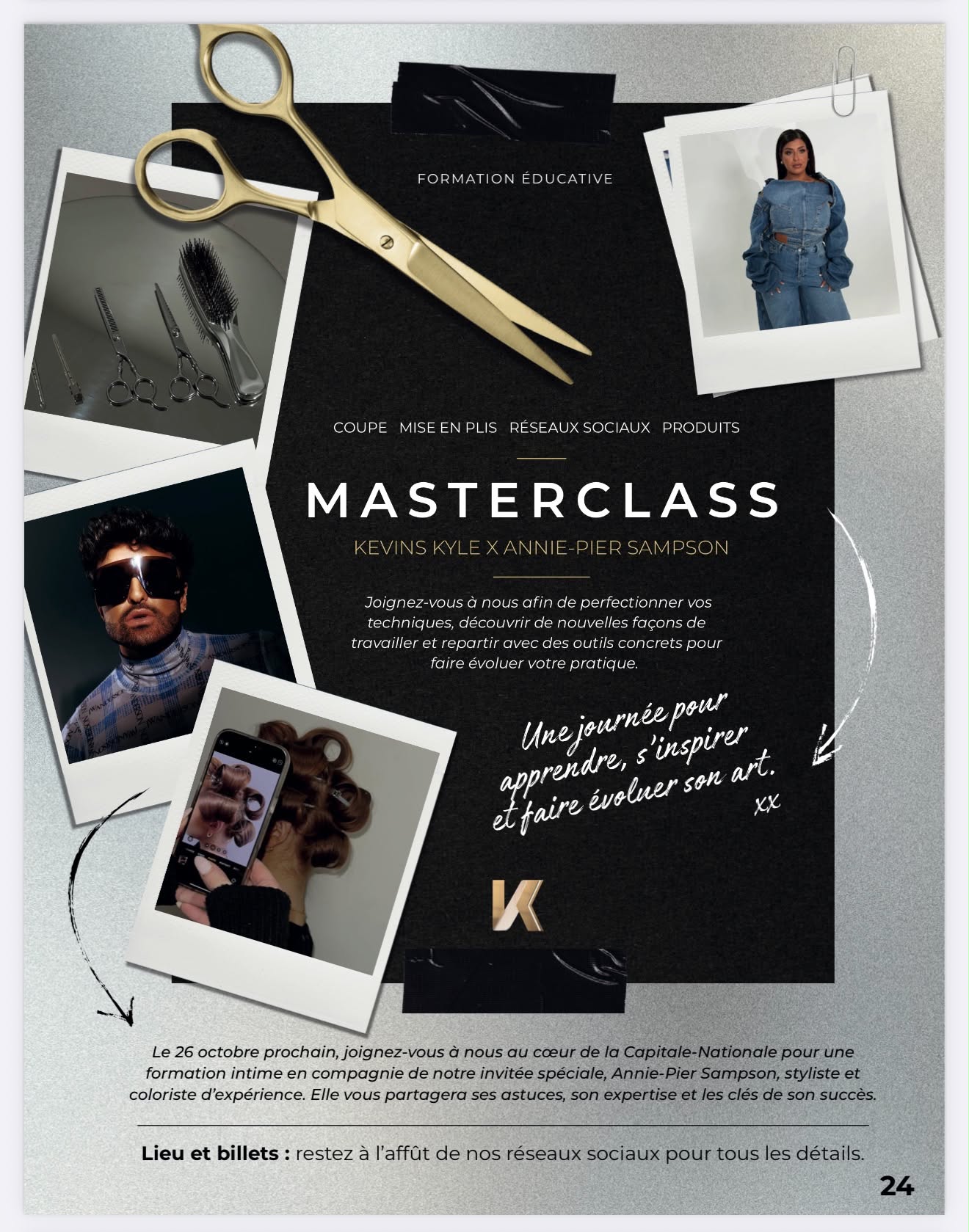 Masterclasse Kevins-Kyle X Annie-Pier Sampson