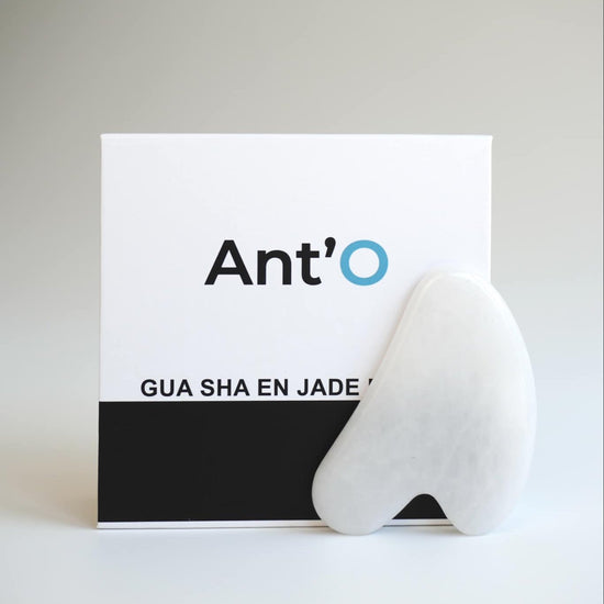 Gua Sha en Jade Blanc - Ant'O