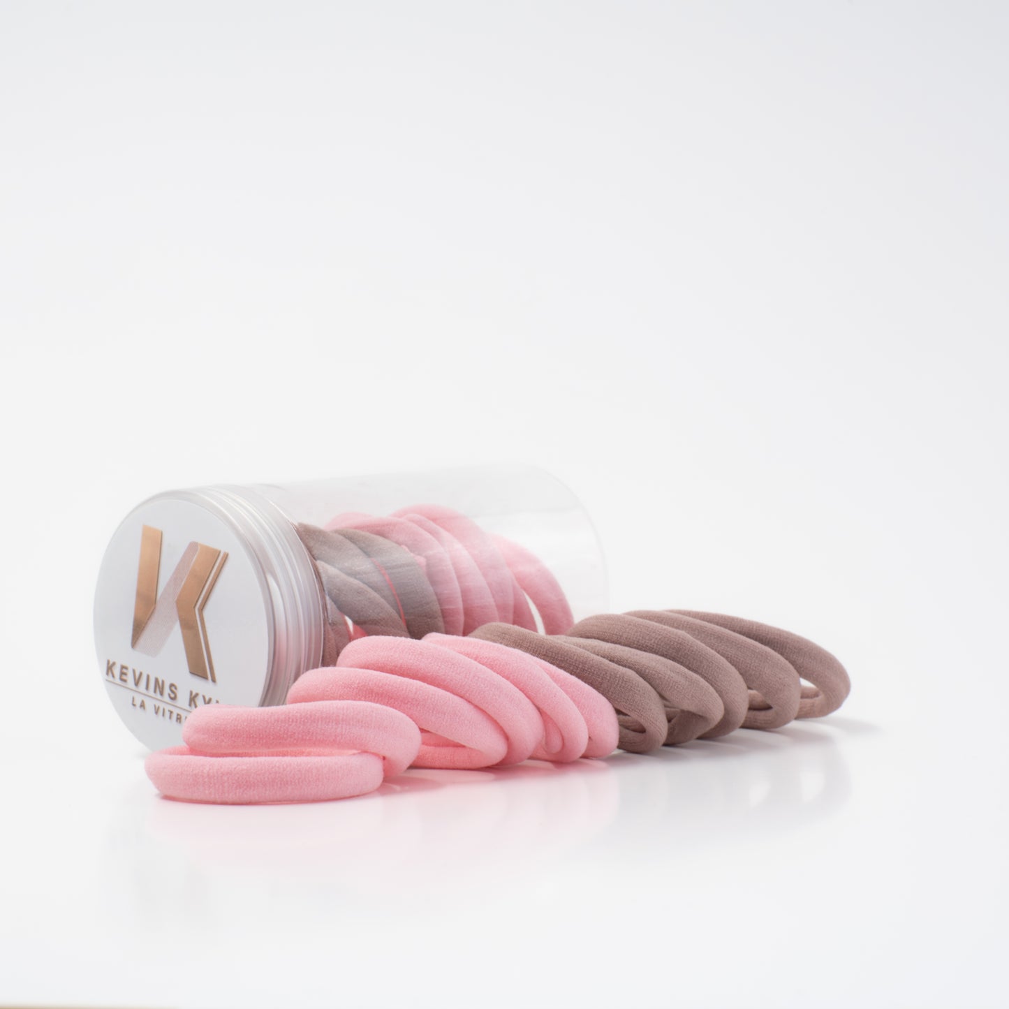 Elastique a cheveux en Nylon - Choco fraise