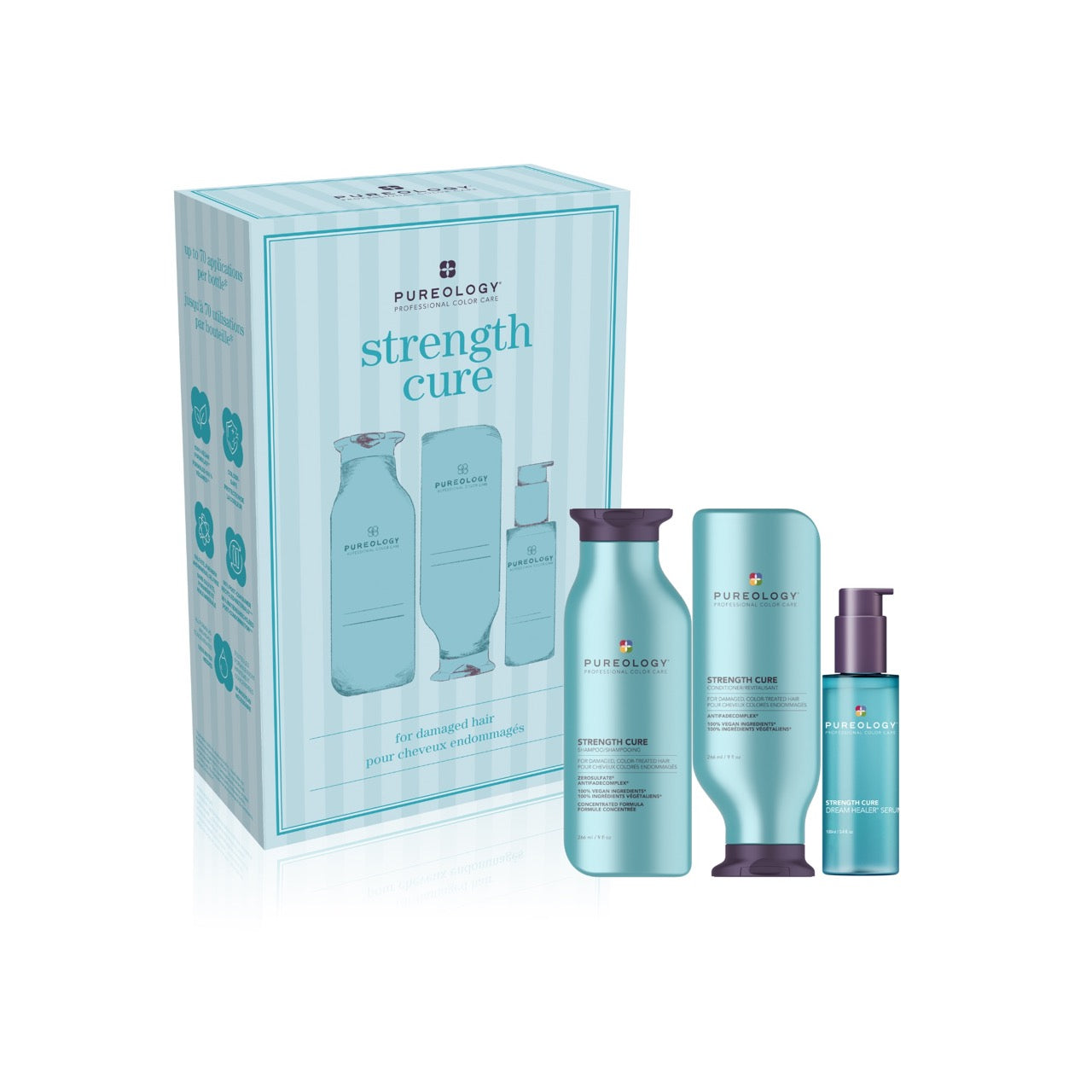 STRENGH CURE PUREOLOGY COFFRET DES FÊTES