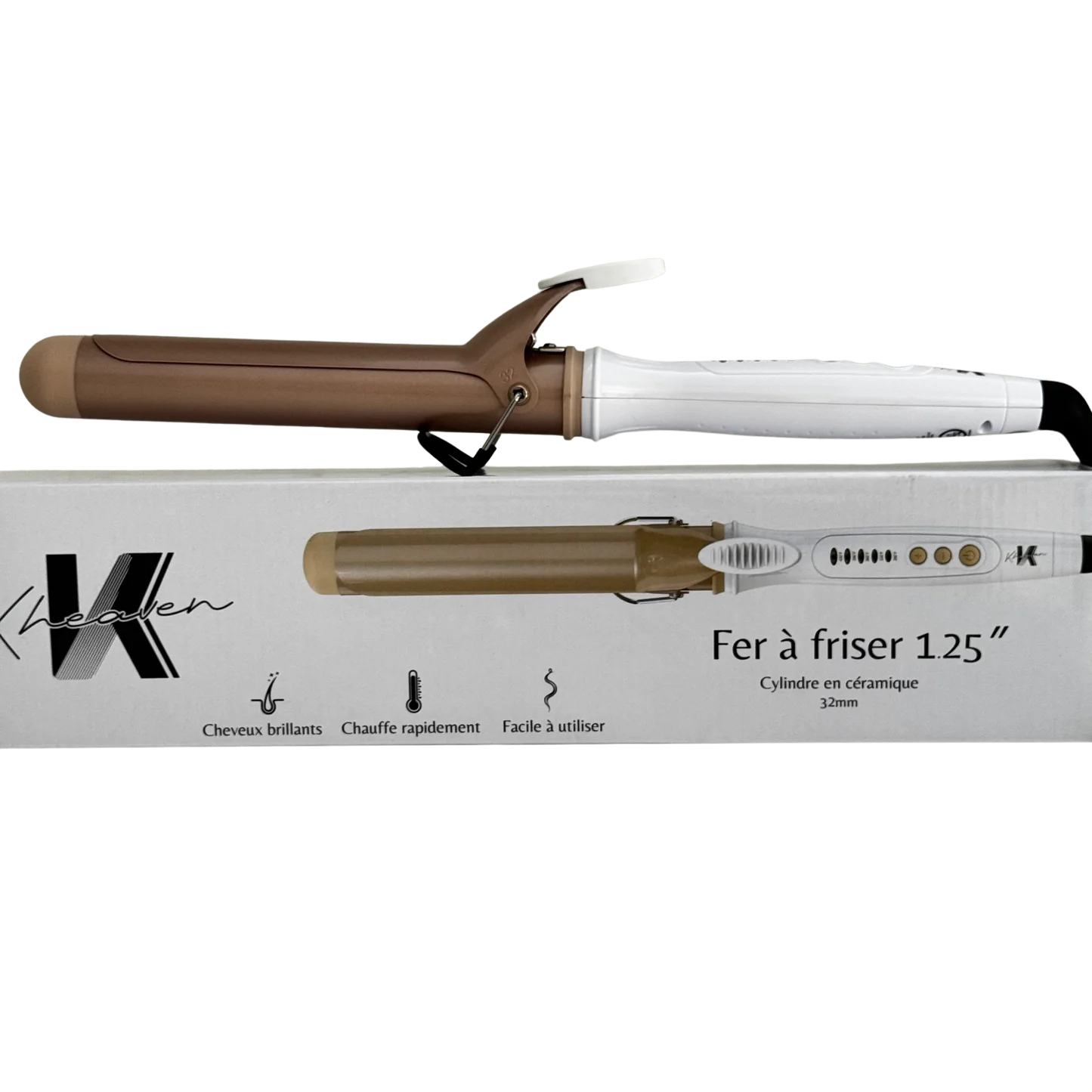 Fer à friser Kheaven 1.25 pouces