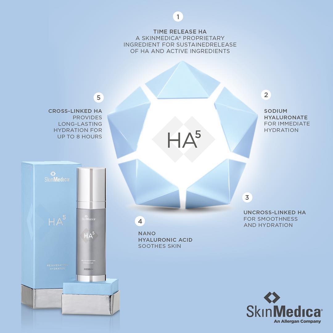 Ha5 SkinMedica - Crème hydratante régénérante HA5 - 56.7g
